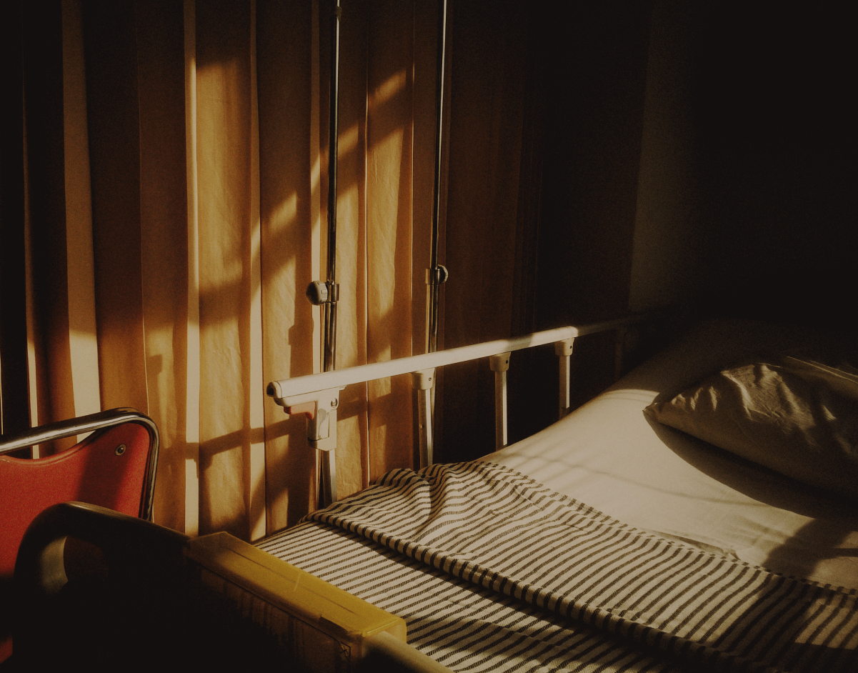 Letto in hospice